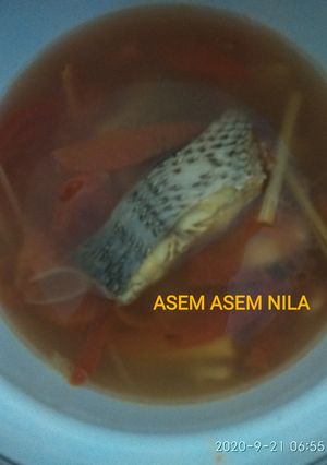 Foto resep ASEM-ASEM NILA