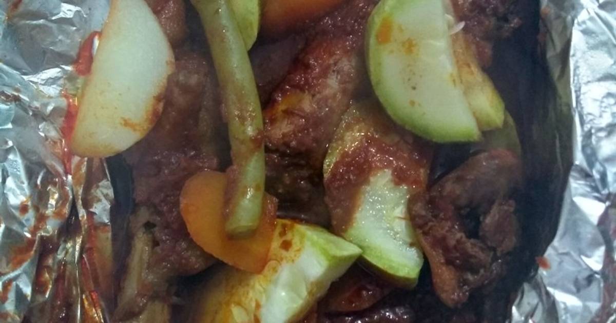 Pollo en papel aluminio - 205 recetas caseras- Cookpad