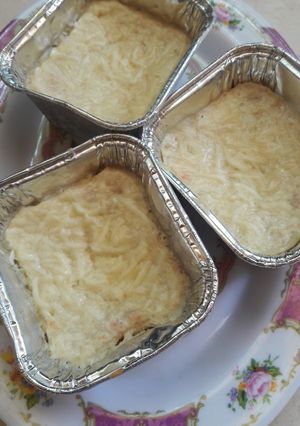 Foto resep Mpasi 4⭐ 8M+ Makaroni kukus 🥚🥕🍅🧀🍾