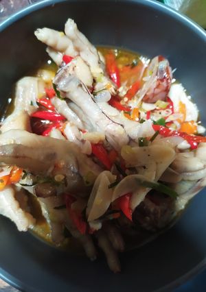 Foto resep Ceker meron bumbu iris