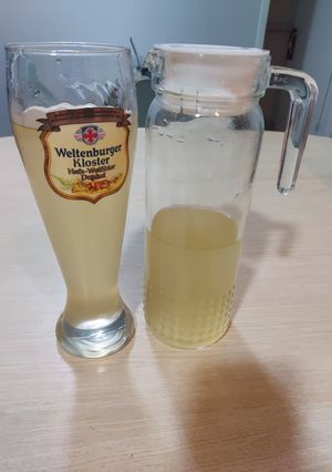 Una foto de Agua de Piña
