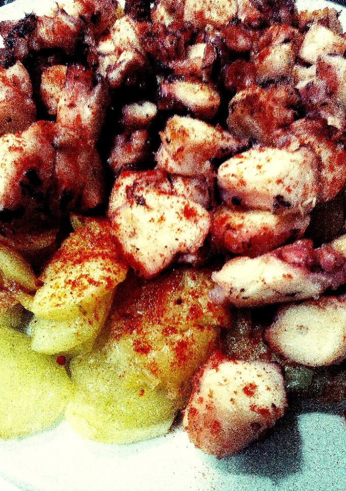 Una foto de Pulpo a la brasa