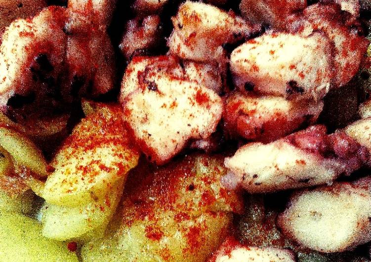 Pulpo a la brasa