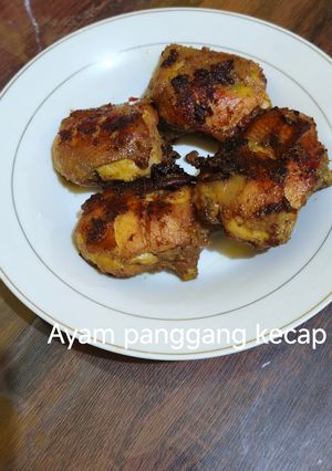 Foto resep Ayam panggang kecap