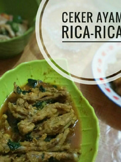 Foto resep Ceker ayam rica-rica