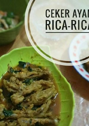 Foto resep Ceker ayam rica-rica