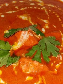 صورة لوصفة دجاج مسالا هندي 👳🍜