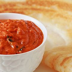 Tomato chutney A picture of Tomato chutney.