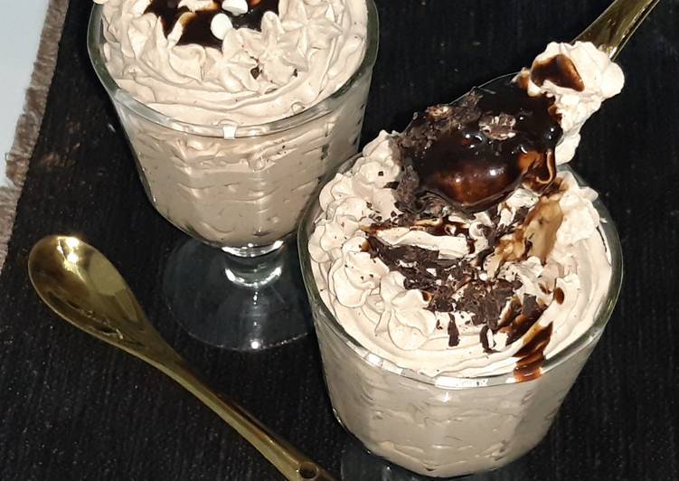 Steps to Prepare Quick Hot Chocolate Coffee Icecream