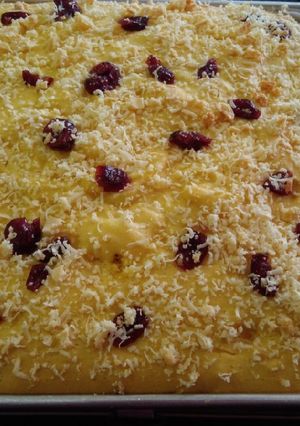 Foto resep Prol Tape Keju Kismis panggang