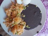 Frijoles negros refritos con chipotle 🌶️🫘