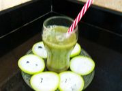 A picture of lauki juice