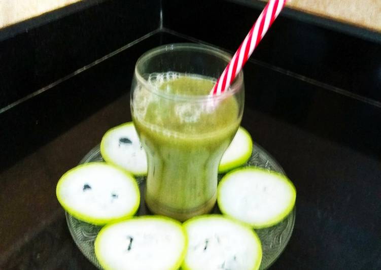 Steps to Prepare Super Quick Homemade Bottle Gourd Juice