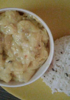 A picture of Kadi rice.