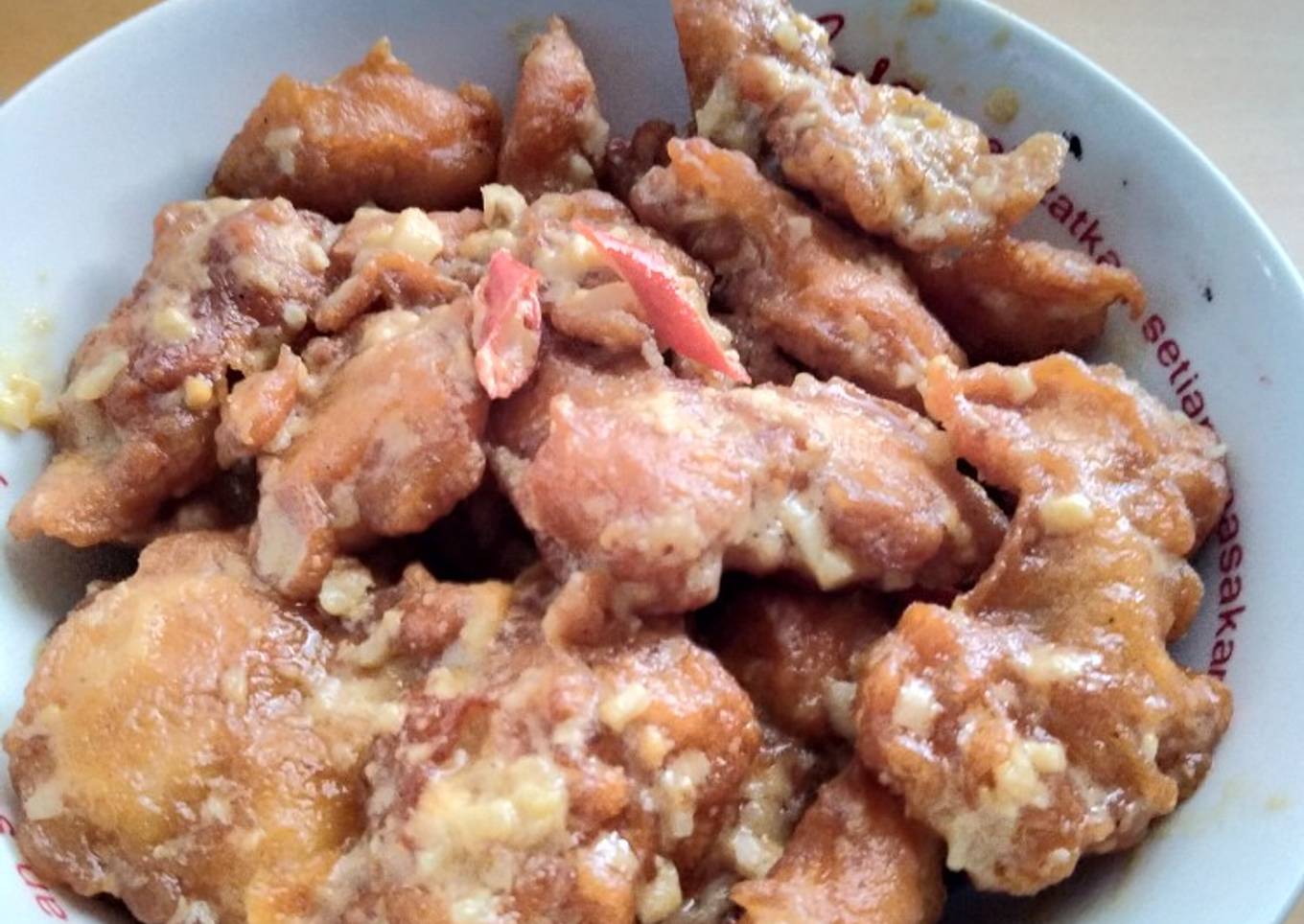 Ayam Goreng Telur Asin