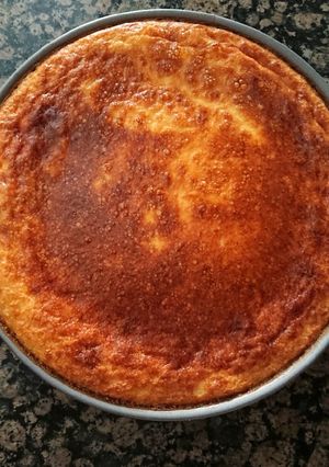 Una foto de Tarta de queso cremosa
