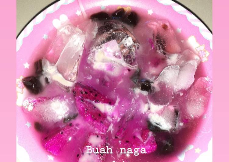 Resep Es Naga Hitam Anti Gagal