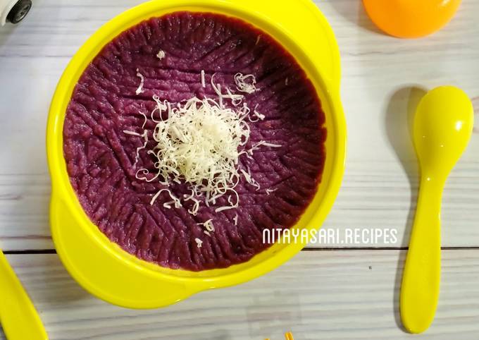 Ubi Ungu + Keju MPASI 6Month