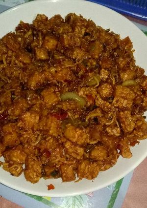 Foto resep Orak arik tempe dan teri medan manis pedes