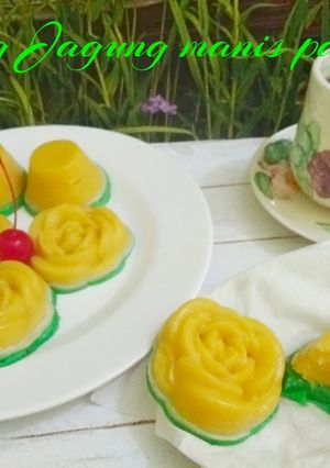 Foto resep Talam jagung manis pandan (revisi judul)