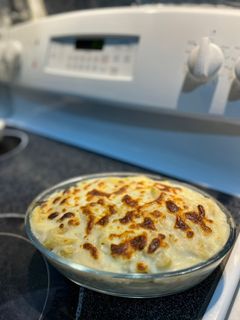 صورة لوصفة معكرونه بالبشاميل 🍝