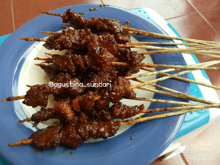 Anti Ribet, Buat 74. Sate Bumbu Kecap Praktis