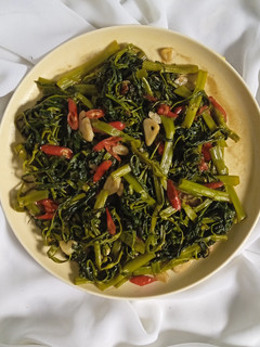 Foto resep Cah Kangkung Bawang Putih