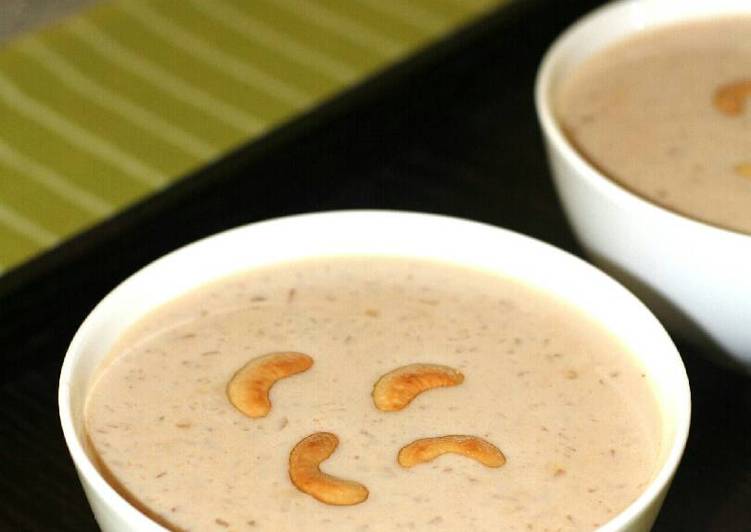 Steps to Make Quick Caramel White Chocolate Palada Payasam