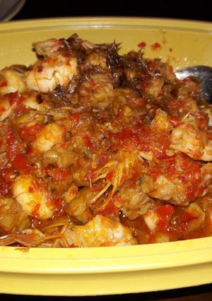 Foto resep Tempe udang sambal lado