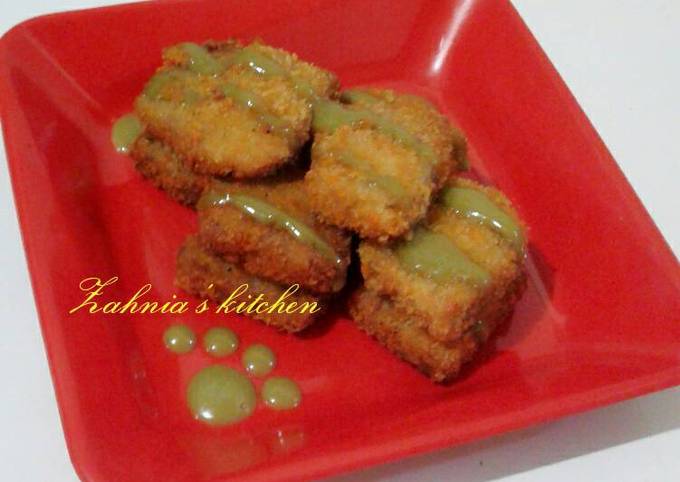 Nugget pisang with saus SGM 😅 (Santan Gula Merah) yummiy 👌