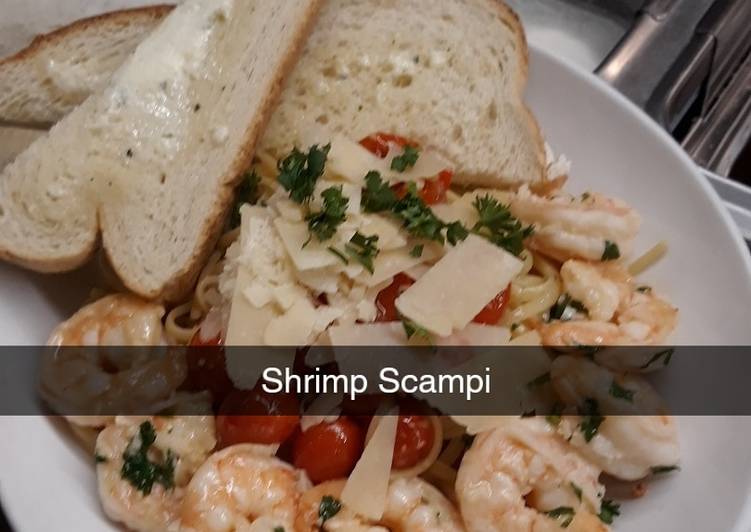 Shrimp scampi