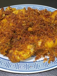 Foto resep Ayam goreng serundeng Laos