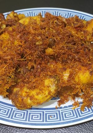 Foto resep Ayam goreng serundeng Laos