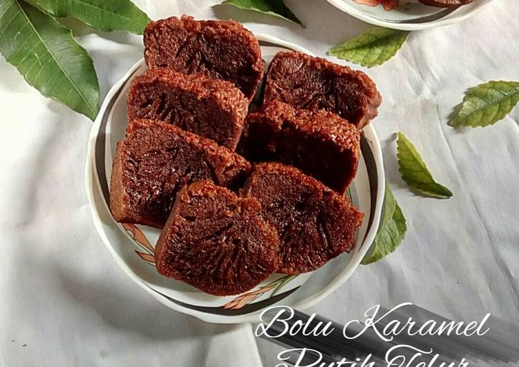 Bolu Karamel / Sarang Semut Putih Telur