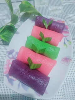 Foto resep Dadar gulung warna warni