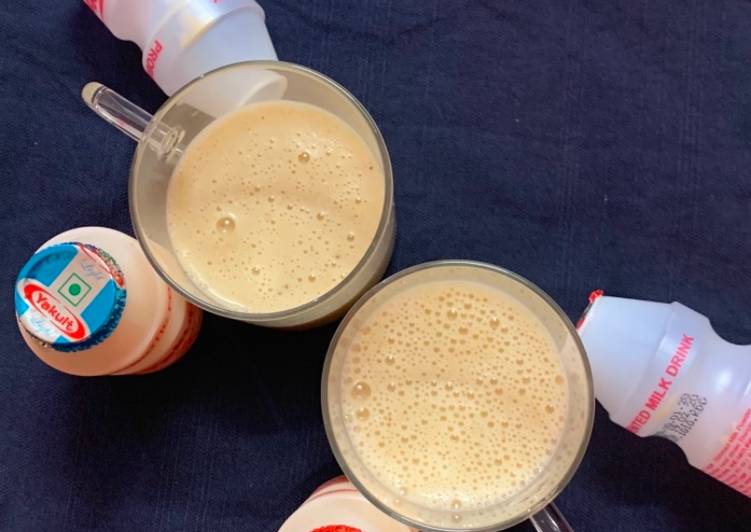 Easiest Way to Make Banana Oats Yakult Shake in 30 Minutes for Family