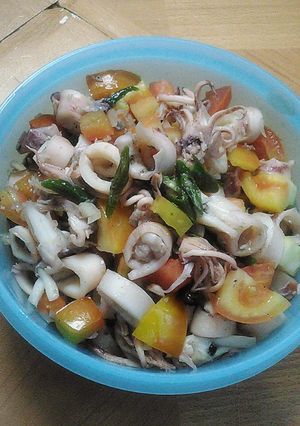 Foto resep Cumi Asin Cabe Ijo