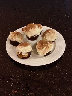 A picture of Tiramisu Inspired Cupcakes.