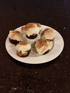 A picture of Tiramisu Inspired Cupcakes.