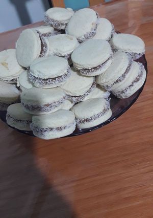 Una foto de Alfajores de Maicena