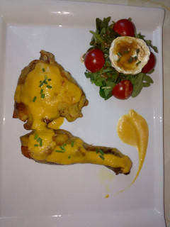Una foto de Pollo a la naranja
