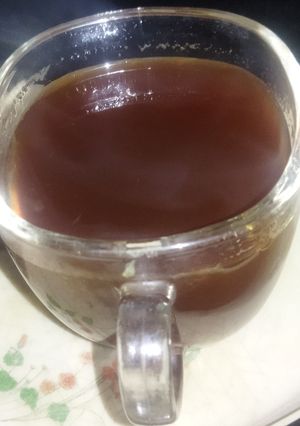 A picture of Masala lemon tea.