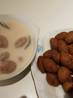 صورة لوصفة كبة مقلية (كبة مع كشك)