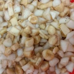 A picture of Juicy fruit chaat.