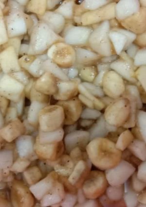 A picture of Juicy fruit chaat.
