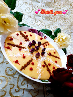 عکسی از دستور فرنی کدو حلوایی😋
