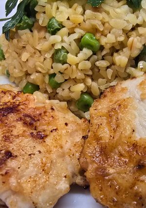 Szaftos-fűszeres pulyka- vagy csirkemell falatok recept fotója