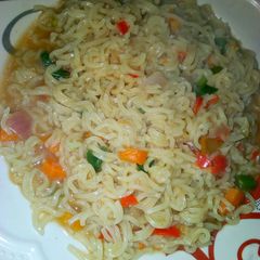 A picture of Vegetable noodles.