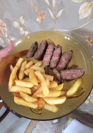 Foto resep Simple Sirloin Steak