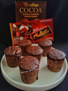 Foto resep Moist choco muffin ala chef luvitaho